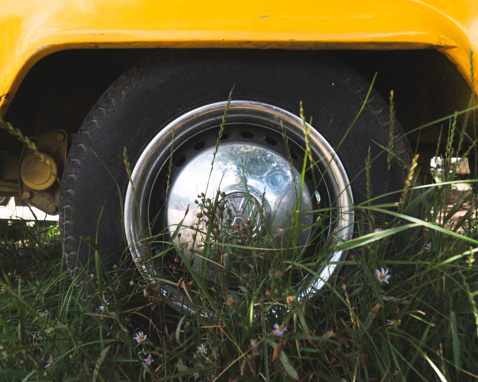 Volkswagen wheel in Colorado